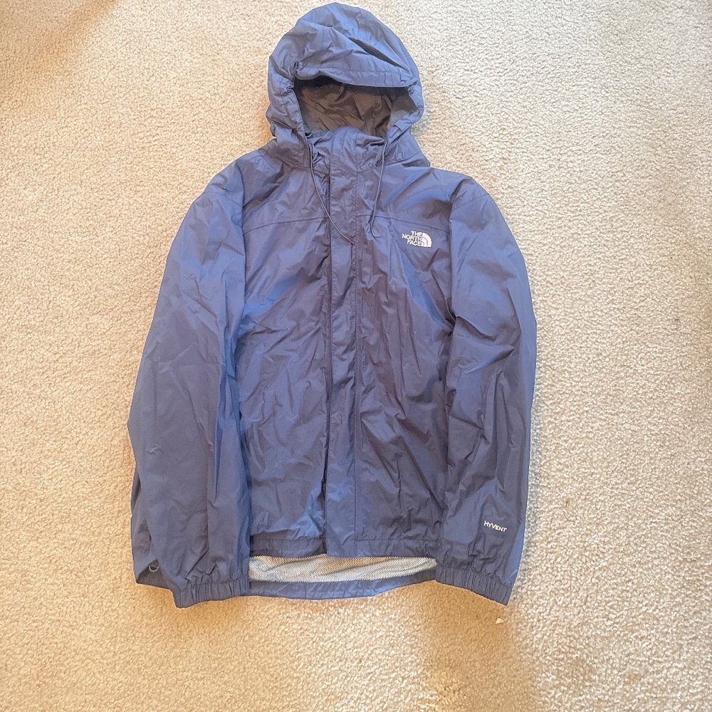 North Face/ Navy Blue/ Rain Jacket